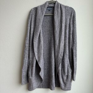 Barefoot dreams cozy chic lite circle cardigan #452 Size XS/S Gray Open Front